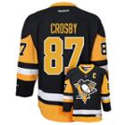 Boys 8-20 Reebok Pittsburgh Penguins Sydney Crosby Nhl Replica Jersey, Boy's, Size: L-xl, Black