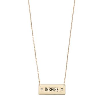 Lc Lauren Conrad Inspire Necklace, Women's, Gold