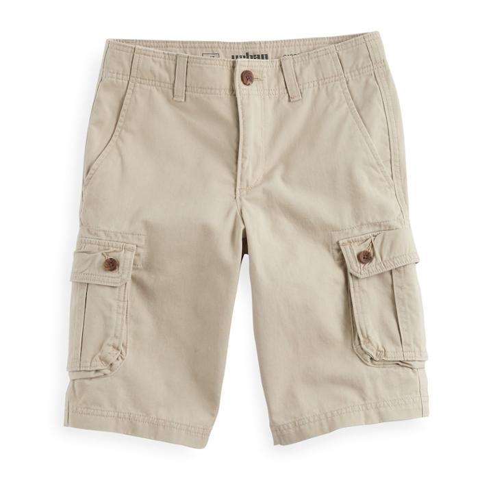 Boys 8-20 Urban Pipeline&reg; Twill Cargo Shorts, Size: 10, Lt Beige