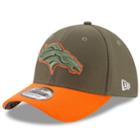 Adult New Era Denver Broncos 39thirty Salute To Service Flex-fit Cap, Men's, Size: S/m, Brown