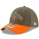 Adult New Era Denver Broncos 39thirty Salute To Service Flex-fit Cap, Men's, Size: S/m, Brown