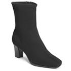 A2 Persimmon Women's Ankle Boots, Size: 6 Wide, Black
