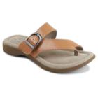 Eastland Tahiti Ii Women's Adjustable Thong Sandals, Size: Medium (7), Med Brown