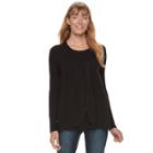 Maternity A:glow Tulip Wrap Nursing Top, Women's, Size: Xl-mat, Black