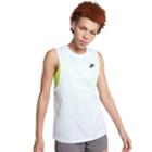 Women's Nike Dry Running Muscle Tank, Size: Xl, White