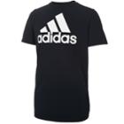 Boys 8-20 Adidas Performance Logo Tee, Size: Small, Black