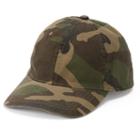 Women's Mudd&reg; Camouflage Baseball Cap, Med Green