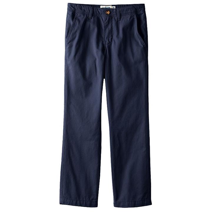 Boys 8-20 Urban Pipeline Flat-front Twill Pants, Boy's, Size: 18, Blue (navy)