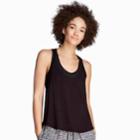 Women's Danskin Crossover Open Back Tank, Size: Xl, Oxford