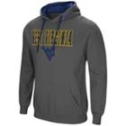 Men's West Virginia Mountaineers Pullover Fleece Hoodie, Size: Xl, Grey