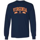 Men's Virginia Cavaliers Banner Tee, Size: Medium, Blue (navy)