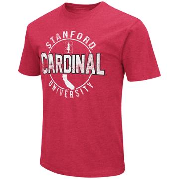 Men's Stanford Cardinal Game Day Tee, Size: Small, Med Red