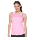 Women's Fila Sport&reg; Melange Twist Back Tank, Size: Xl, Brt Pink