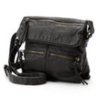 Sonoma Goods For Life&trade; Dallas Flap Crossbody Bag, Women's, Black