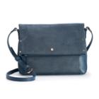 Lc Lauren Conrad Suzy Solid Crossbody Bag, Women's, Blue (navy)