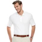 Big & Tall Croft & Barrow&reg; Classic-fit Easy-care Interlock Polo, Men's, Size: L Tall, White