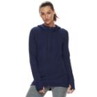 Women's Tek Gear&reg; Jersey Jacket, Size: Medium, Dark Blue