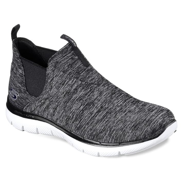 Skechers Flex Appeal 2.0 High Card Women's Sneakers, Size: 9, Grey (charcoal)