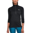 Women's Under Armour Tech Twist 1/2-zip Top, Size: Xl, Black