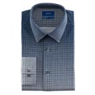 Men's Apt. 9&reg; Slim-fit Premier Flex Collar Stretch Dress Shirt, Size: 17.5 36/37, Blue