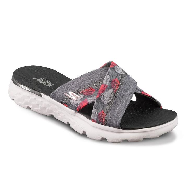 Skechers On The Go 400 Tropical Women's Sandals, Size: 6, Med Grey
