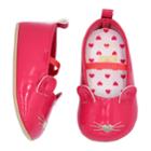 Baby Girl Carter's Mouse Critter Mary Jane Crib Shoes, Size: 9-12 Months, Pink