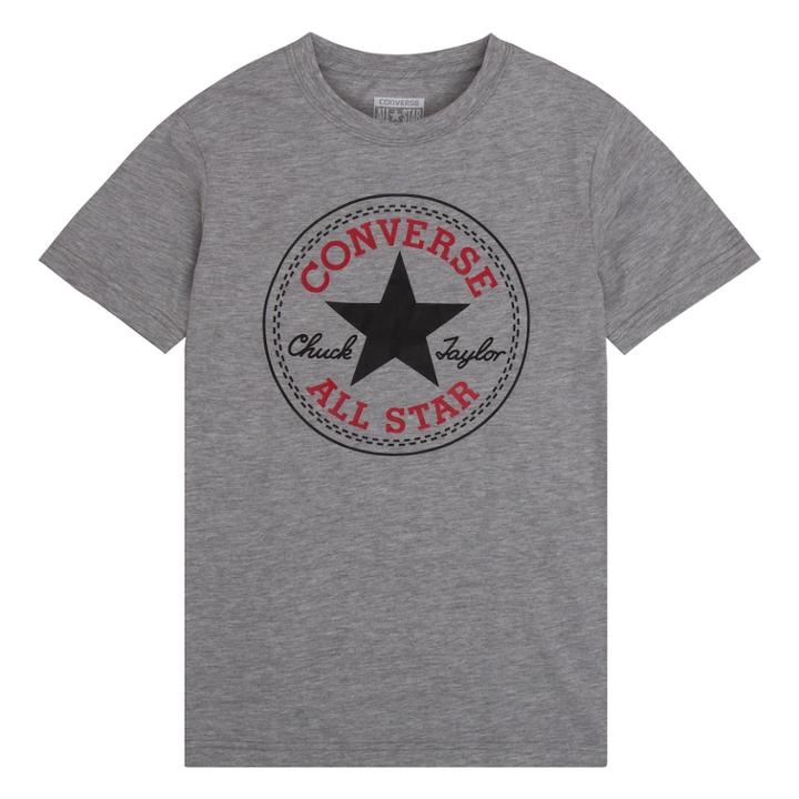 Boys 8-20 Converse Chuck Patch Tee, Size: Medium, Grey