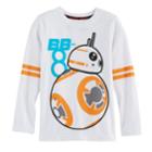 Boys 4-7x Star Wars A Collection For Kohl's Bb-8 Slubbed Tee, Size: 7x, Natural