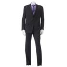 Men's Marc Anthony Slim-fit Pindot Stretch Suit Jacket, Size: 42 - Regular, Black