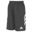 Boys 4-7x Adidas Athletic Logo Shorts, Size: 7x, Black