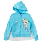Disney's Frozen Girls 7-16 Elsa Hoodie, Size: Large, Turquoise/blue (turq/aqua)