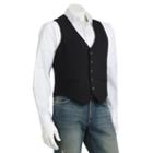 Men's Apt. 9&reg; Herringbone Vest, Size: Xxl, Black