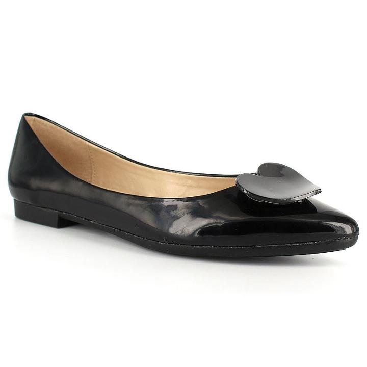 Dolce By Mojo Moxy Heartbreaker Women's Ballet Flats, Size: Medium (9), Black