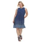 Plus Size Sonoma Goods For Life&trade; Pintuck Challis Shift Dress, Women's, Size: 3xl, Dark Blue