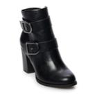 Apt. 9&reg; Week Women's High Heel Ankle Boots, Size: 8.5, Black