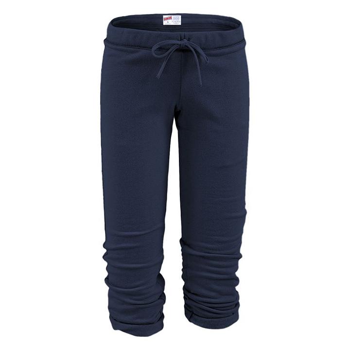 Juniors' Soffe Fleece Football Capris, Kids Unisex, Size: Large, Blue