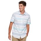 Men's Vans Monorail Button-down Shirt, Size: Xl, White