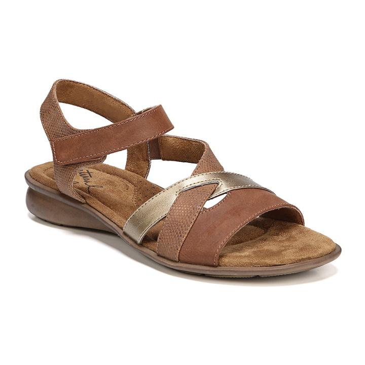 Naturalsoul By Naturalizer Jordana Women's Sandals, Size: Medium (8), Brown