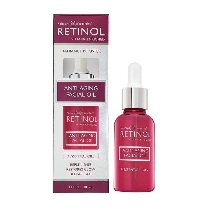 Retinol Anti-wrinkle Facial Oil, Multicolor