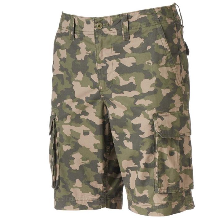 Men's Sonoma Goods For Life&trade; Twill Cargo Shorts, Size: 36, Med Green