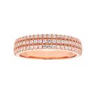 14k Gold 1/2 Carat T.w. Igl Certified Diamond Wedding Ring, Women's, Size: 5, White