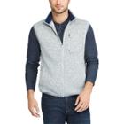 Big & Tall Chaps Regular-fit Fleece Vest, Men's, Size: Xxl Tall, Light Grey