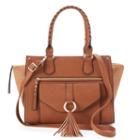 Sonoma Goods For Life&trade; Ruby Wing Tassel Satchel, Women's, Brown Oth