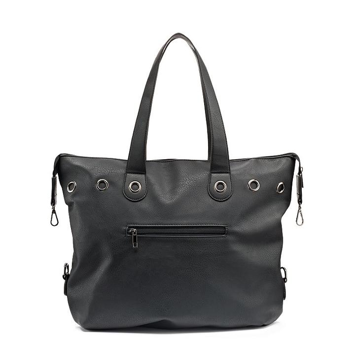 Olivia Miller Bradee Grommet Tote, Women's, Black