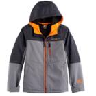 Boys 8-20 Zeroxposur Landslide Softshell Jacket, Size: Small, Grey (charcoal)