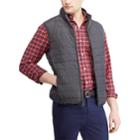 Men's Chaps Regular-fit Packable Quilted Vest, Size: Small, Grey