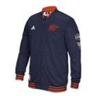 Men's Adidas Oklahoma City Thunder On-court Warm Up Jacket, Size: Xxl, Blue (navy)
