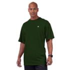 Big & Tall Champion Solid Tee, Men's, Size: L Tall, Dark Green
