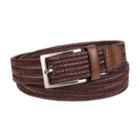 Men's Dockers Stretch Braided Belt, Size: Xl, Brown