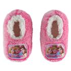 Disney Princess Belle, Cinderella & Rapunzel Toddler Girl Plush Slipper Socks, Size: 3t-4t, Multicolor